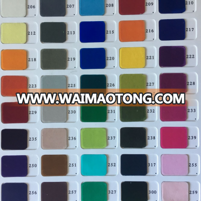 heat transfer printing flock material color swatch